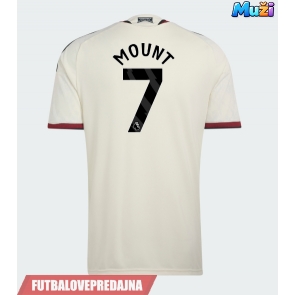 Lacne Muži Futbalové dres Manchester United Mason Mount #7 2026-27 Krátky Rukáv - Tretina